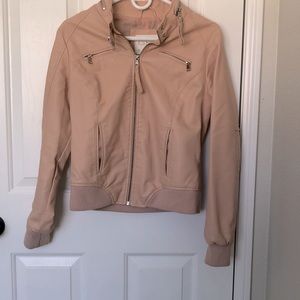 Blush pink jacket